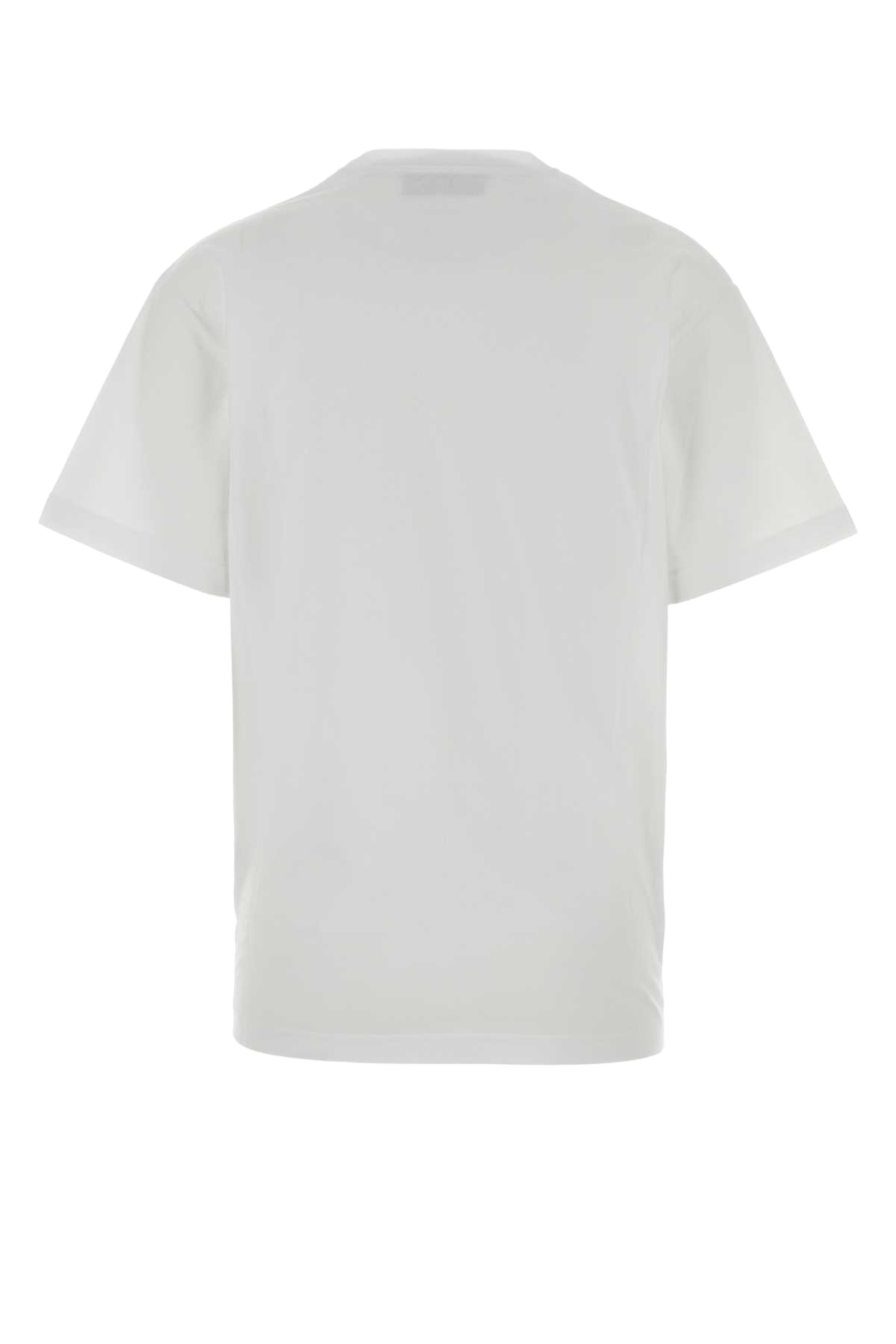 White Cotton T-Shirt Whitemc Exterior