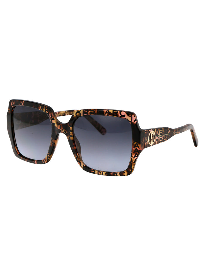 Marc 731-S H7p Pattern Havana Acetate Sunglasses