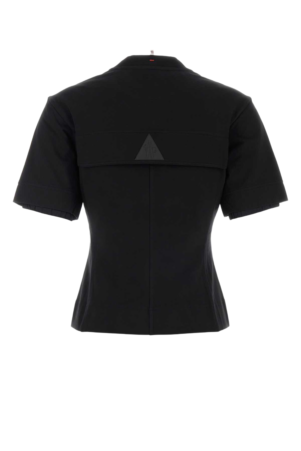 Black Stretch Cotton T-Shirt 999