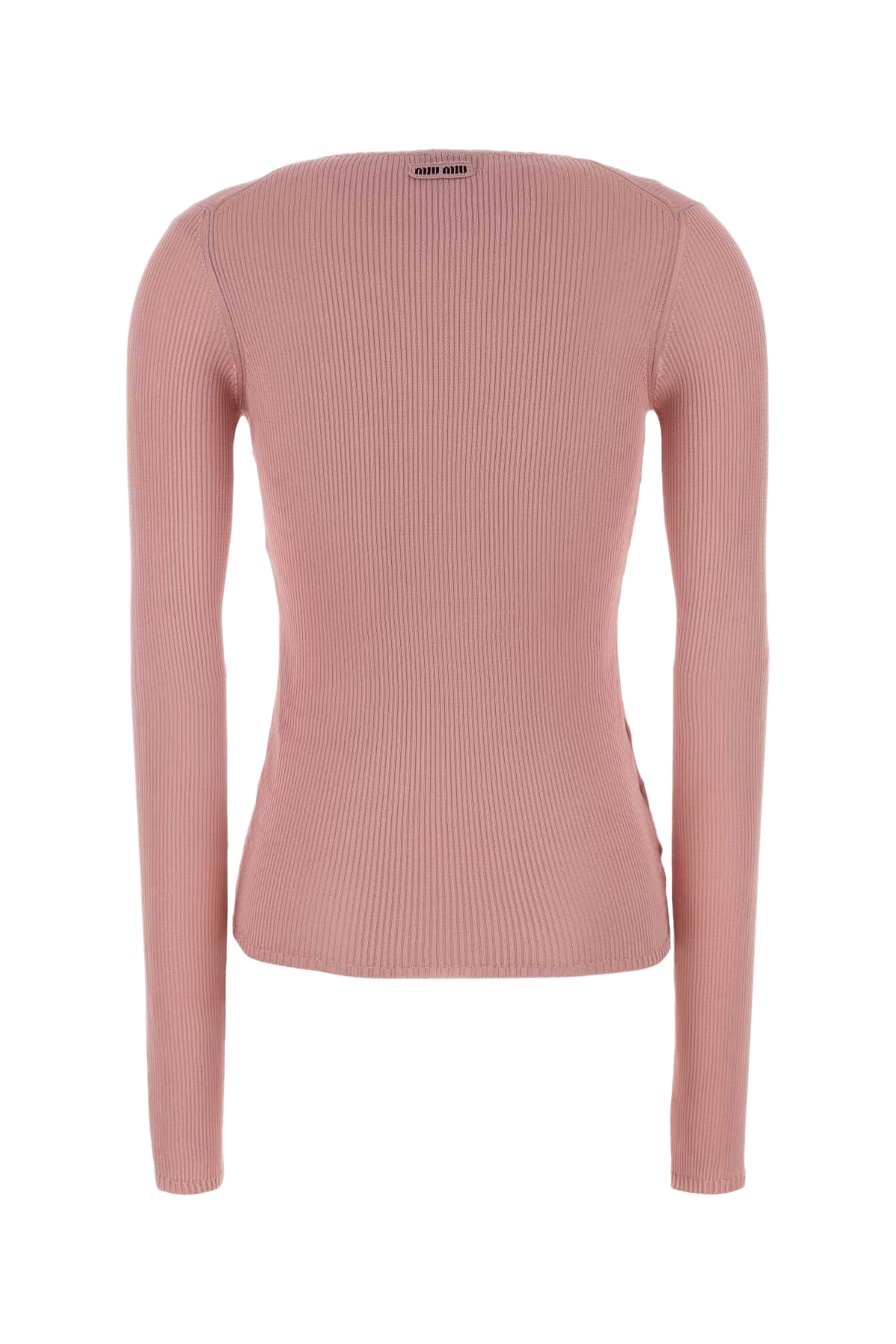 Pink Silk T-Shirt Begonia