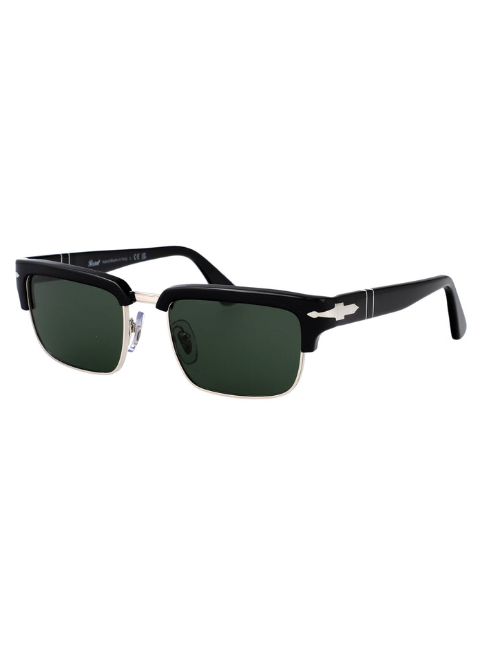 0po3354s 95-31 95/31 Black/silver Acetate Sunglasses