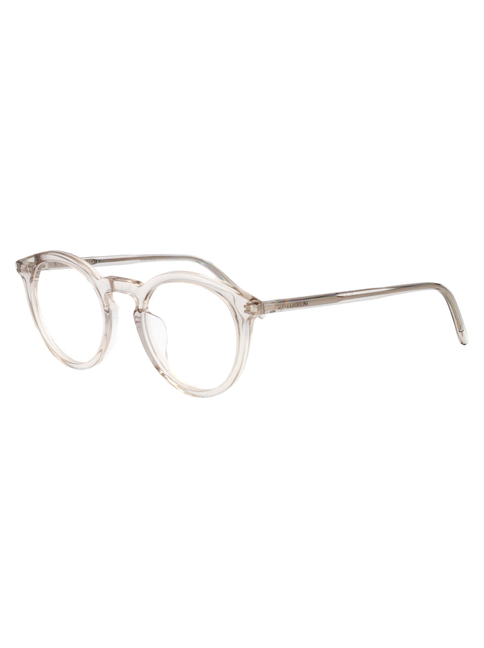Beige-beige-transparent Recycled Acetate Optical