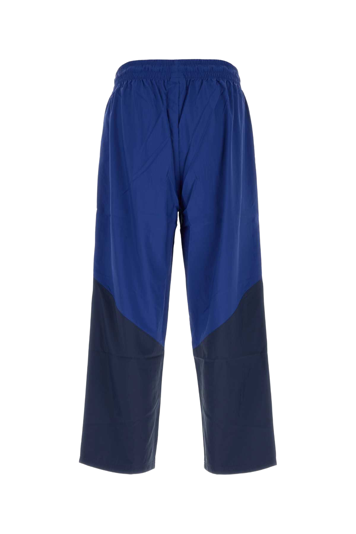 Two-Tone Nylon Joggers Nbnavy Exterior: Pantaloni