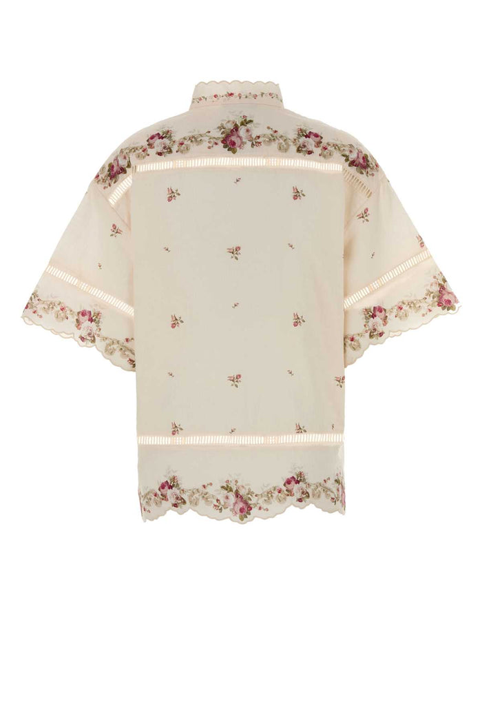 Cream/pinkrose Linen Camicie