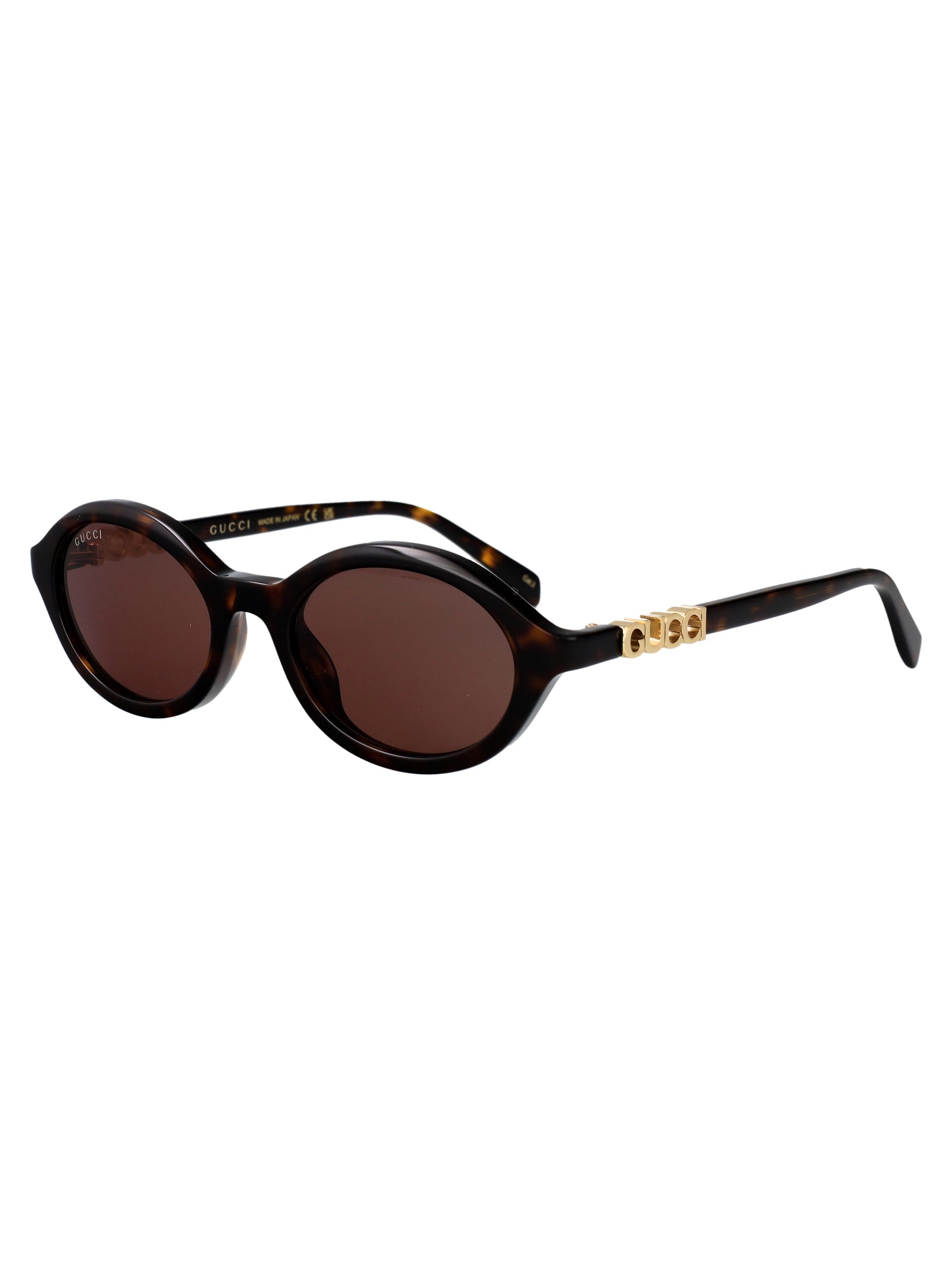 Gg2153s 002 Havana-havana-brown Acetate Sunglasses