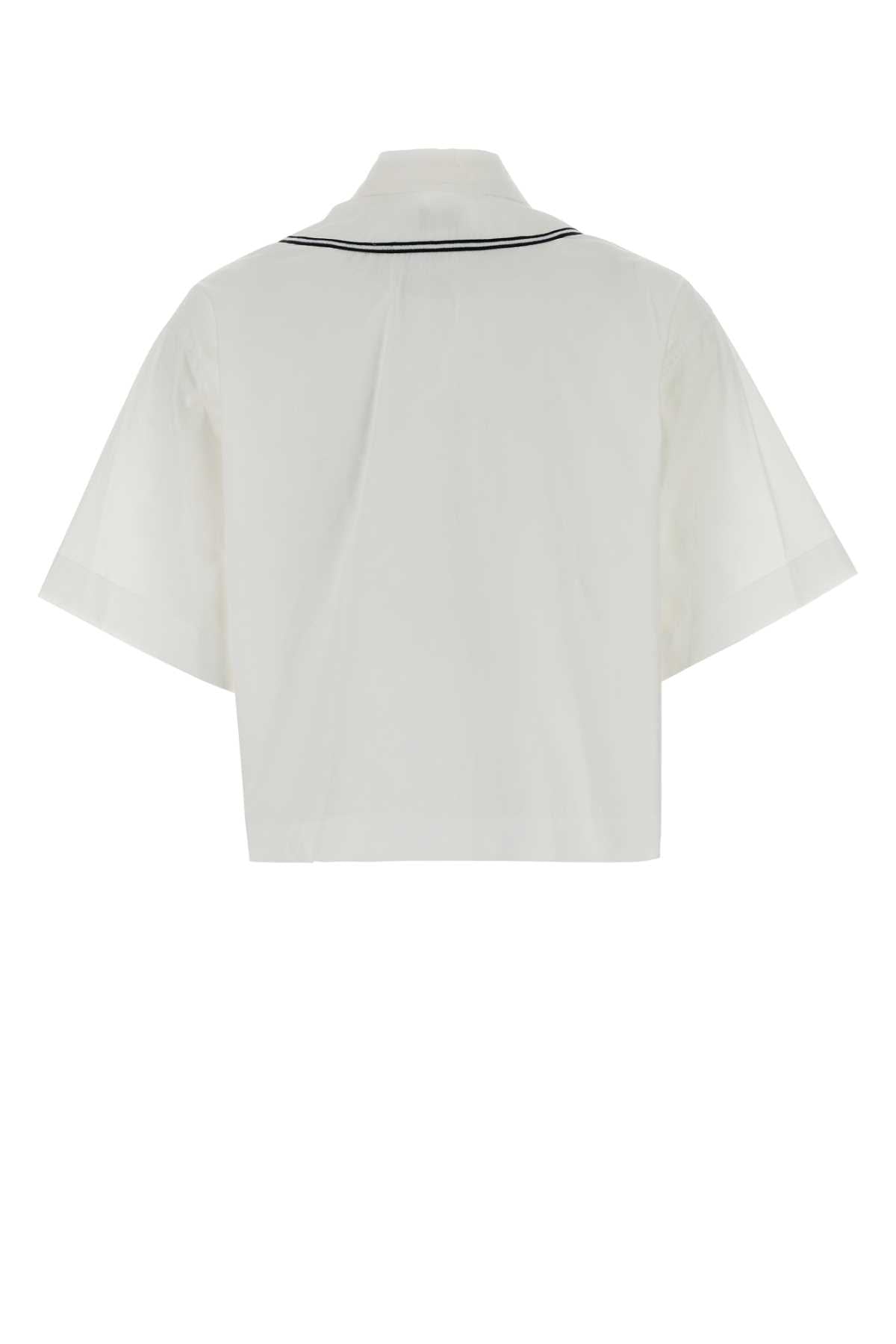 White Exterior: Cotton Camicie