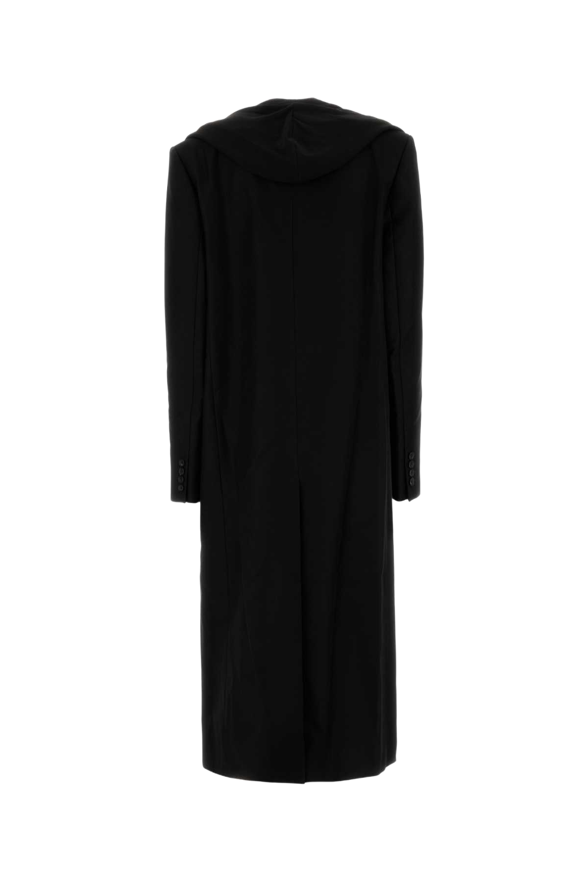 Black Cotton Coat Cappotti