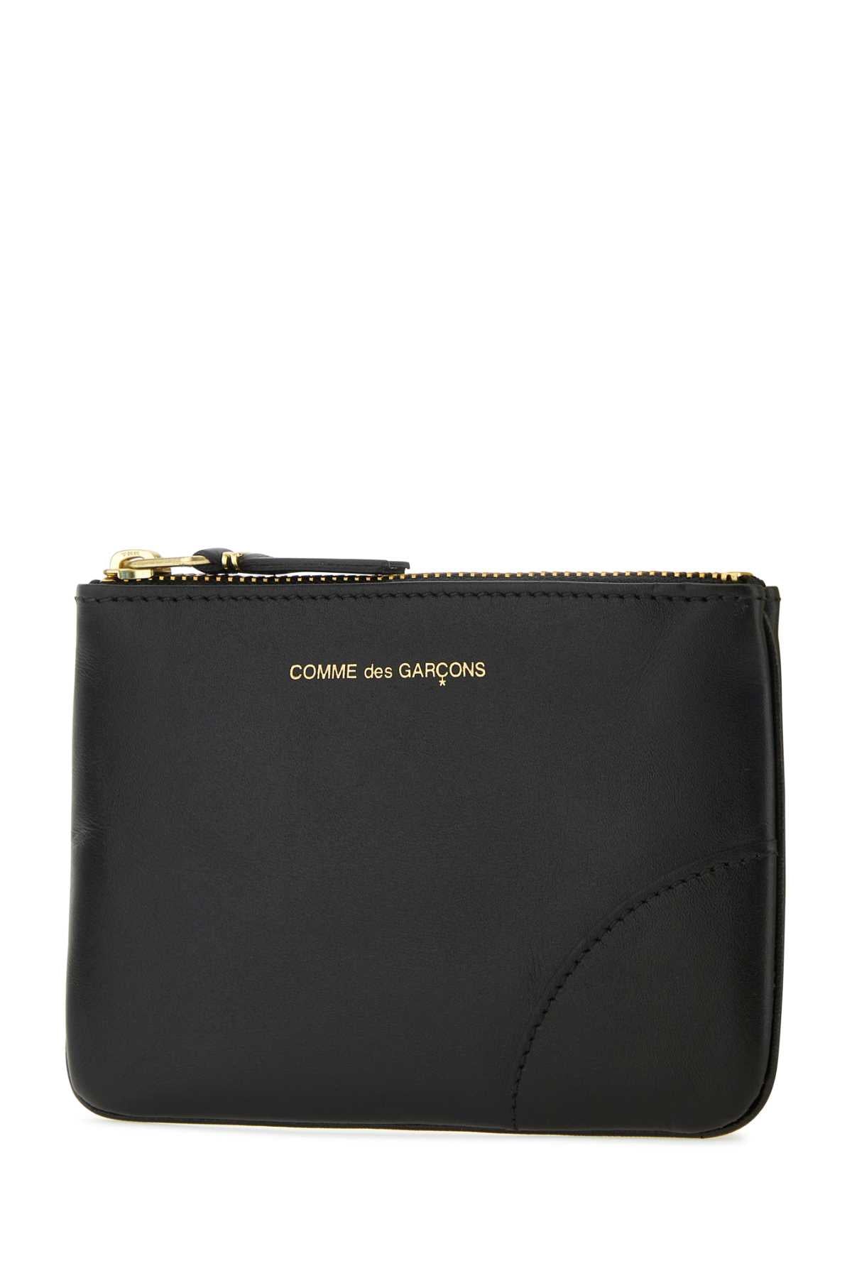 Black Leather Coin Case Exterior: Portafogli