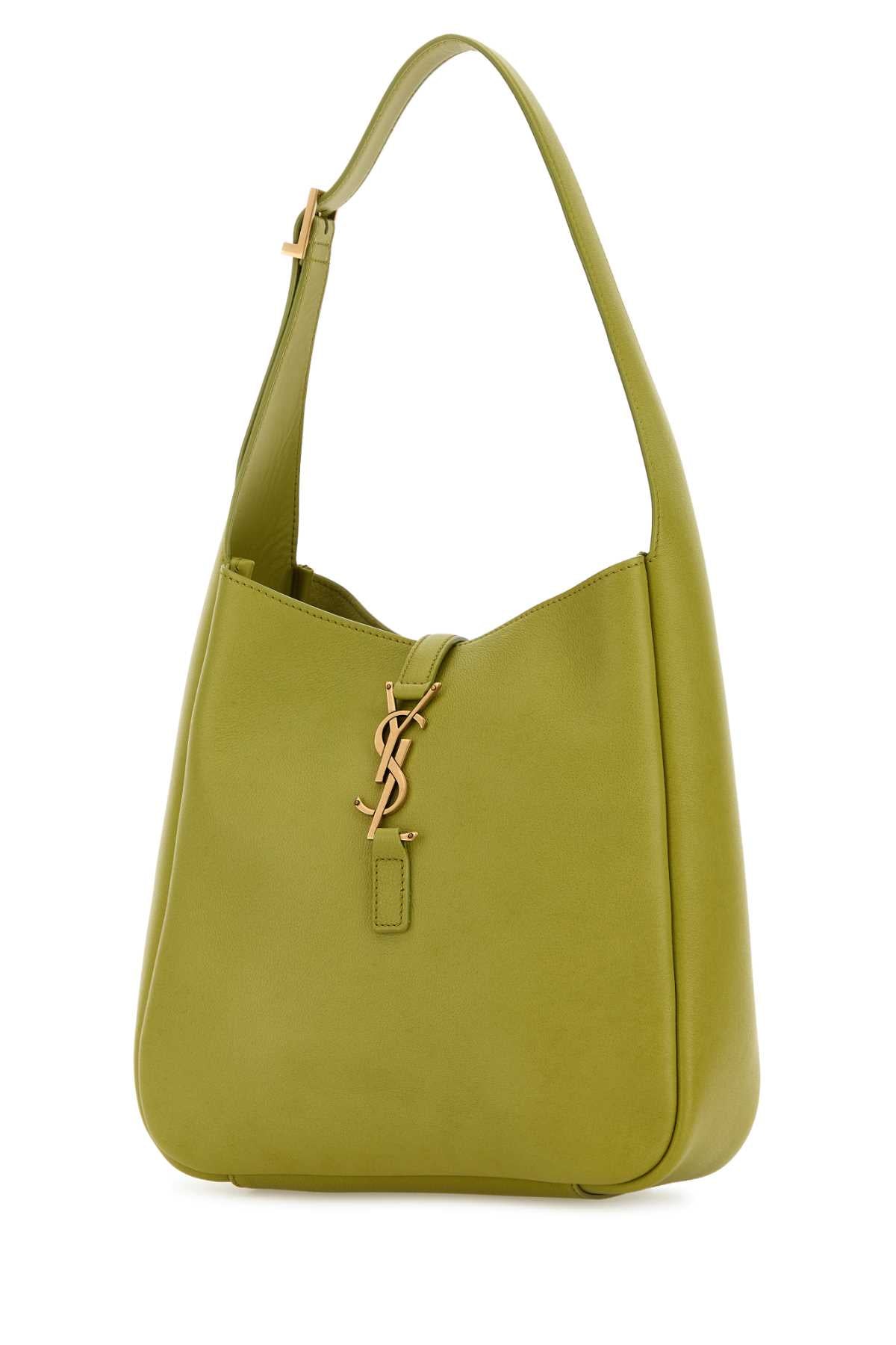Pistachio Green Leather Le 5 Ã¡ 7 Shoulder Bag Wildlime Borse A Mano