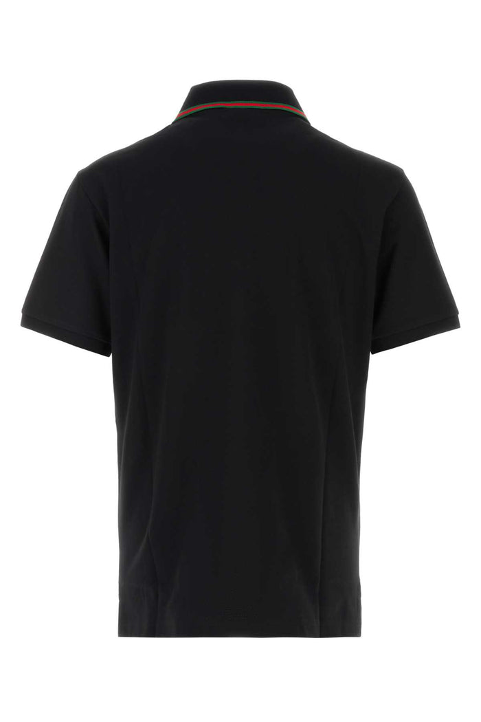 Black Exterior: Cotton Polo