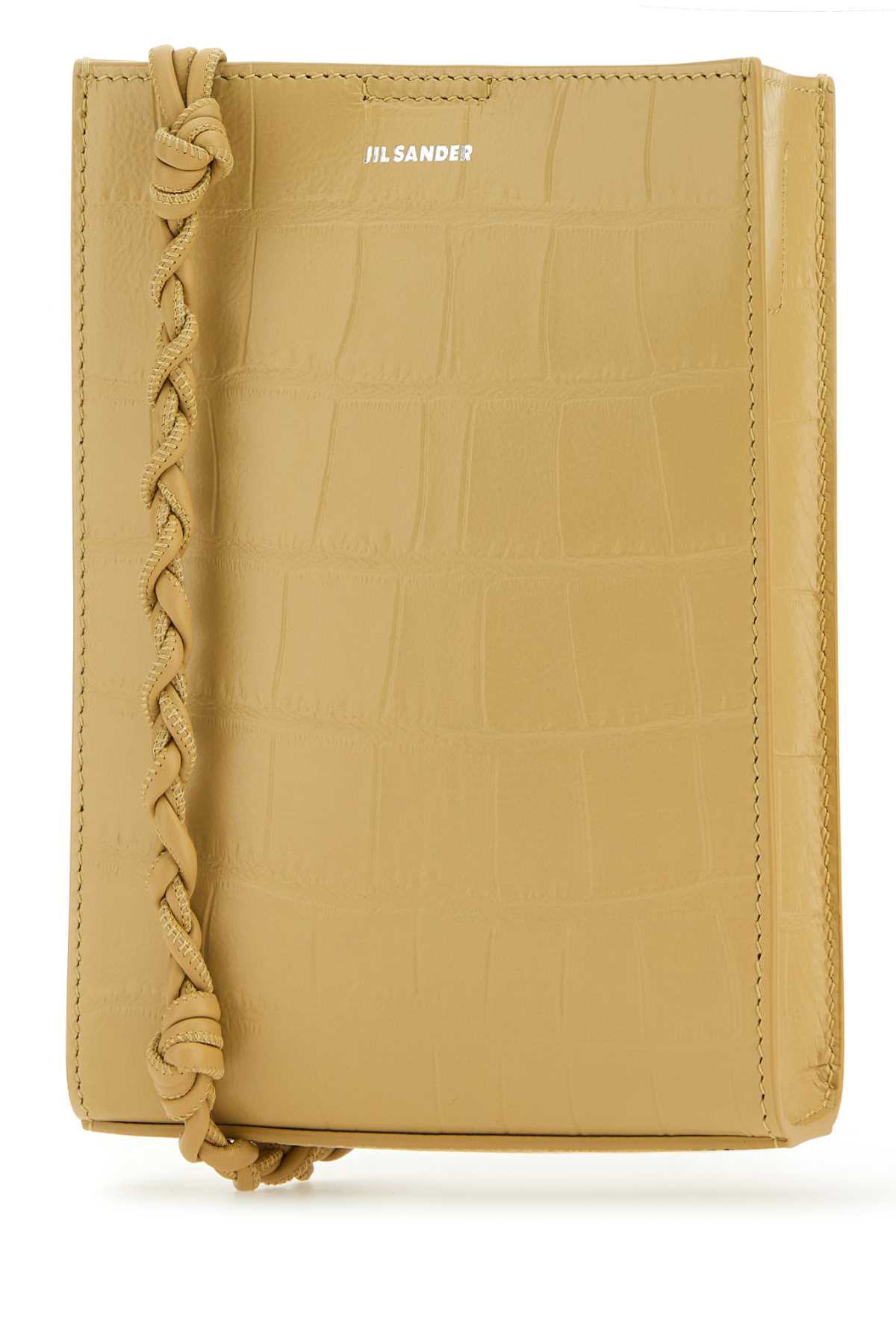 Beige Leather Small Tangle Shoulder Bag 258 Borse A Tracolla