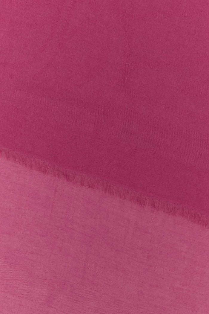 Fuchsia Cotton Blend Aeremi Scarf Rosa Shocking Sciarpe E Foulard
