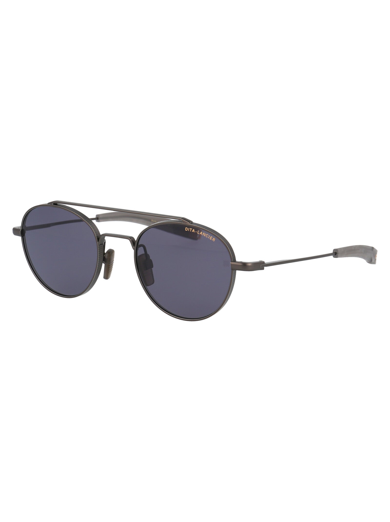 Dls103-50-04 04 Black Gun / Grey Polar Acetate + Metal Sunglasses