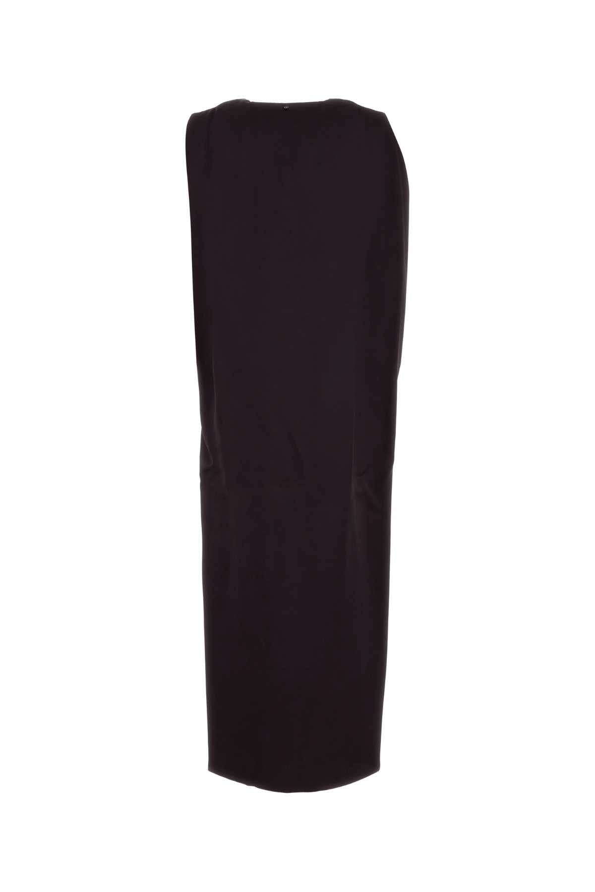 Aubergine Satin Austria1234 Dress Caffe` Abiti