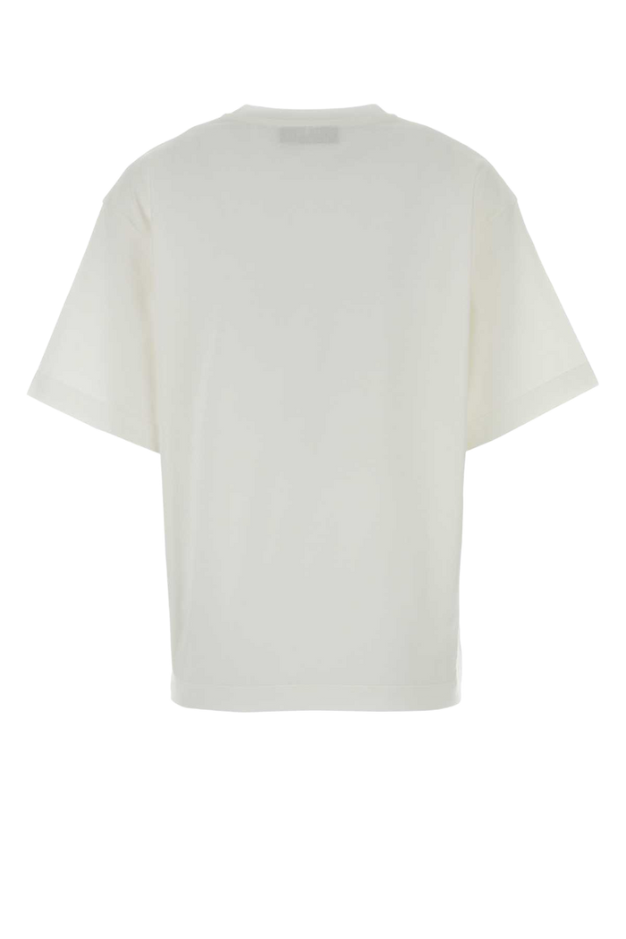 White Cotton T-Shirt Exterior