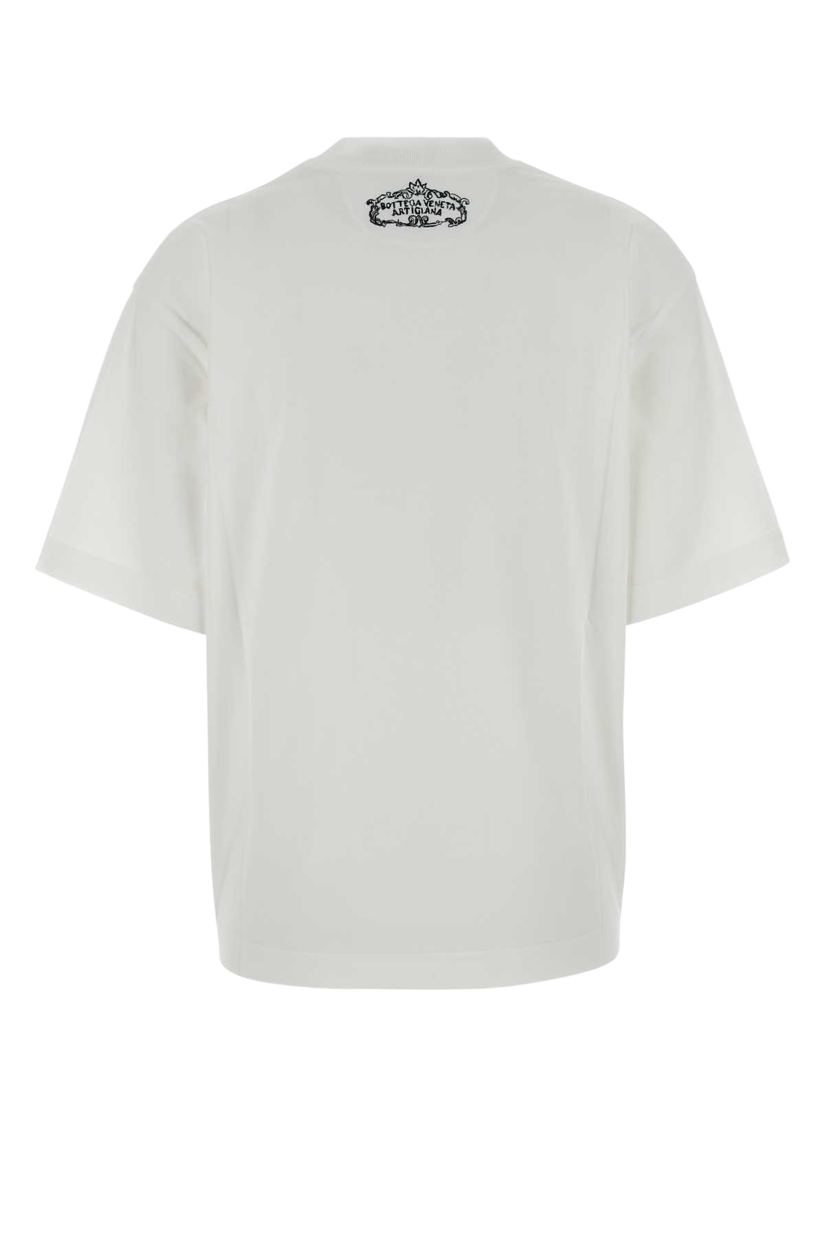 White Cotton T-Shirt Exterior