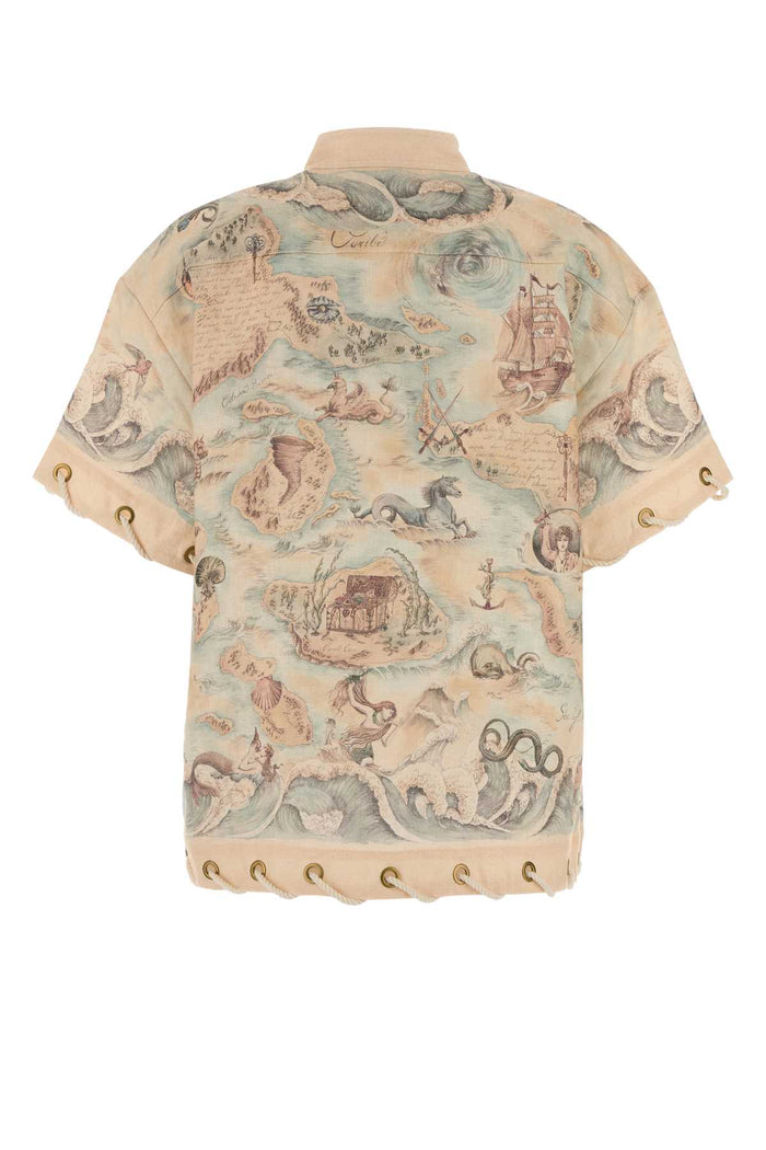 Treasuremap Linen Camicie
