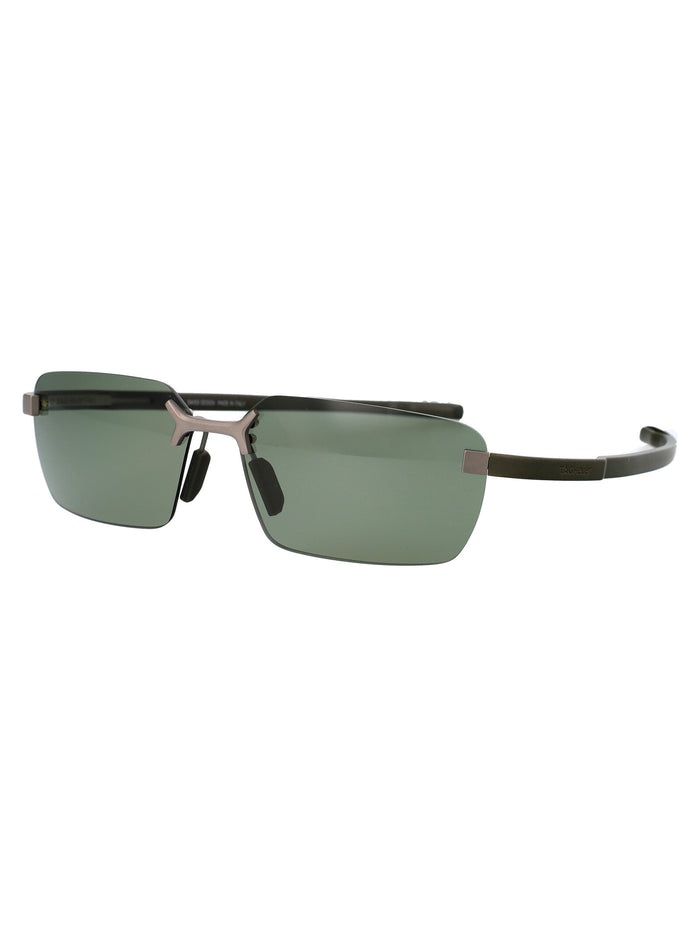Th40005u 97n Matte Dark Green / Acetate + Metal Sunglasses