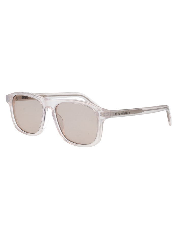 Lunettes 8 White Acetate Sunglasses