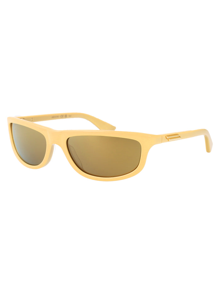 Bv1327s Yellow-yellow-bronze Acetate Sunglasses