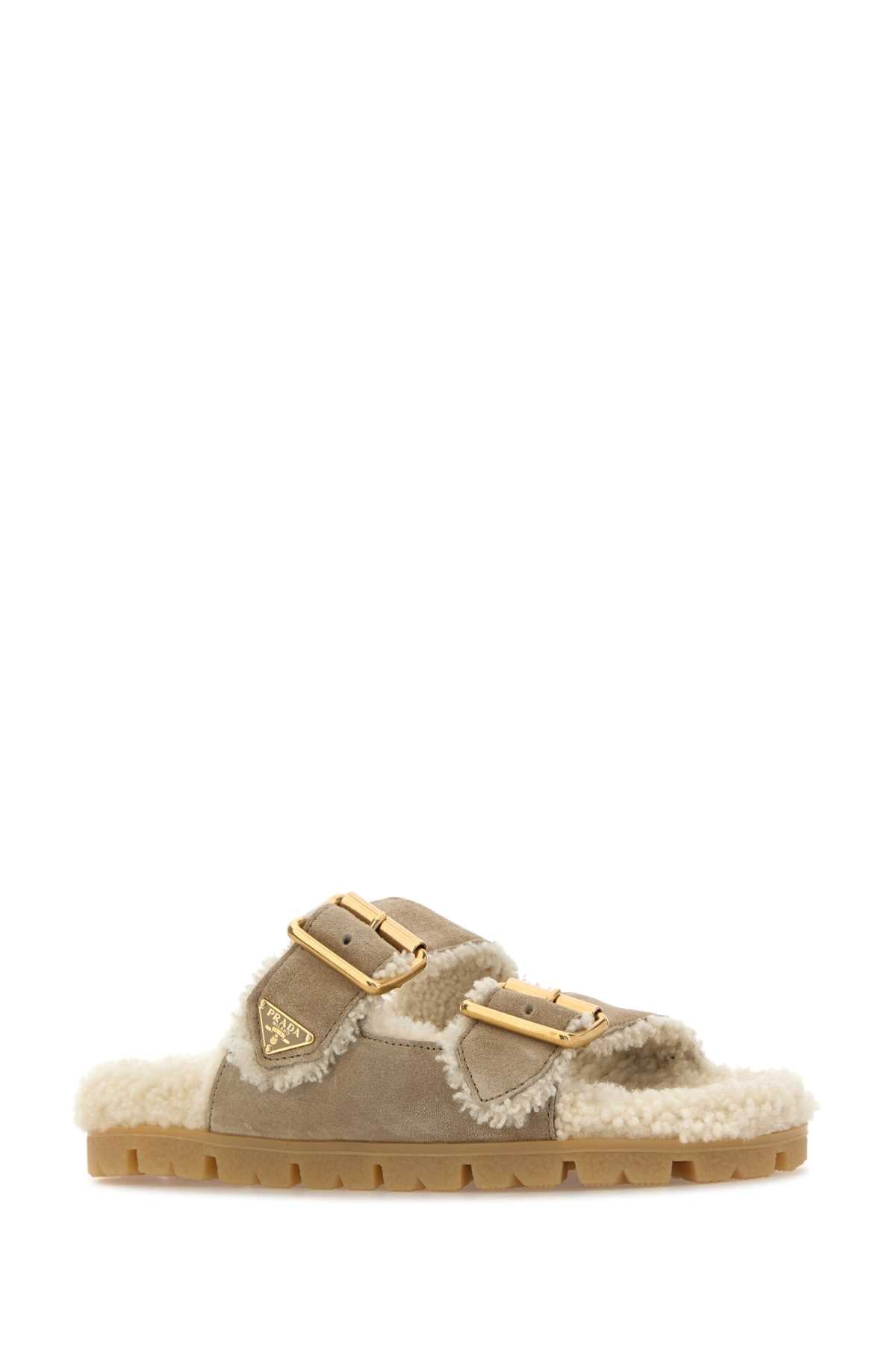 Sand Suede Slippers Deserto Calfleather-ovisariesaries