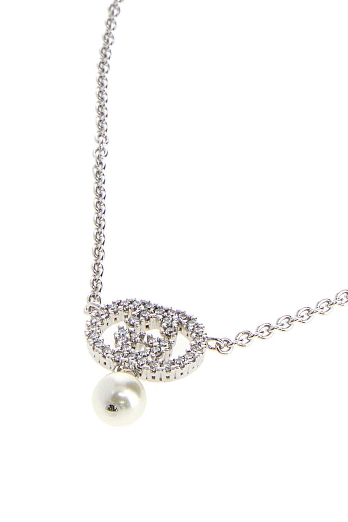 0926pearlwhite Brass Collane