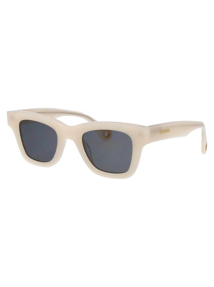 Les Lunettes Baci Nwbeige New Beige Acetate Sunglasses