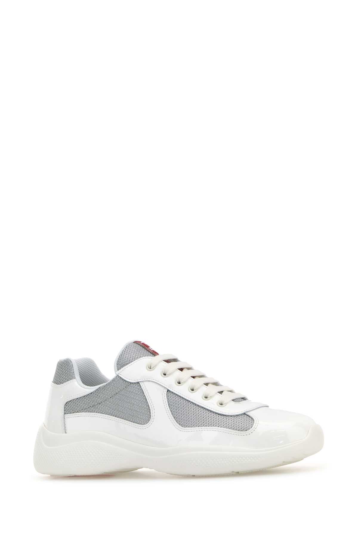 Biancoargento Pa-vitello Sneaker