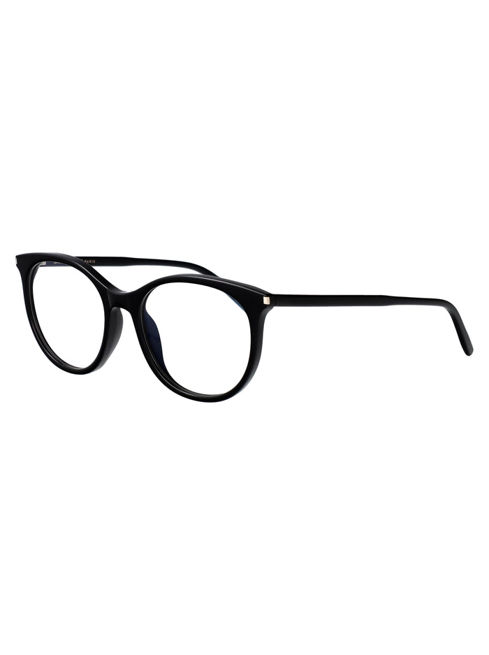 Sl 891 Black-black-transparent Acetate Optical