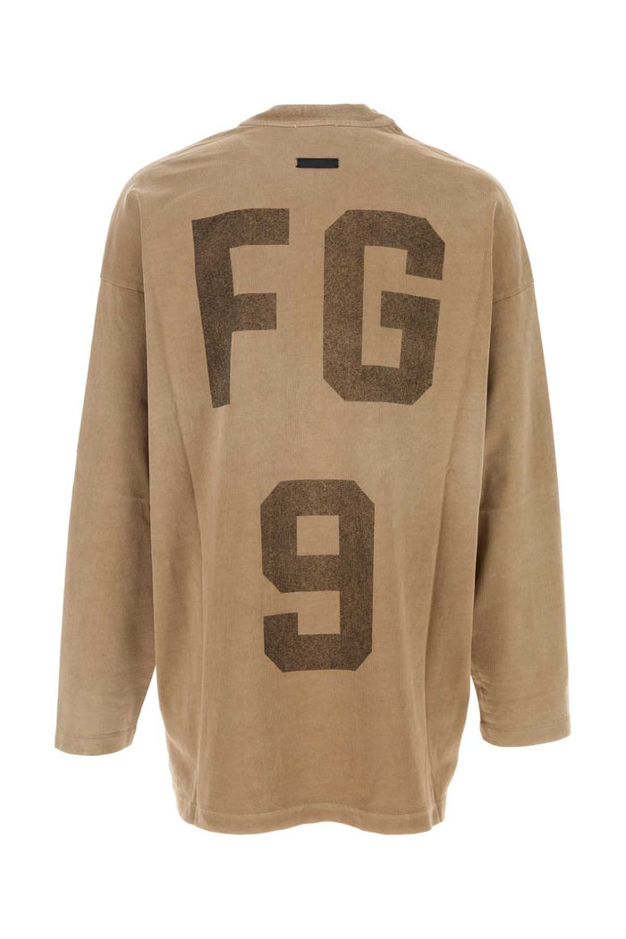 Biscuit Cotton Oversize T-Shirt Dunepearl Exterior