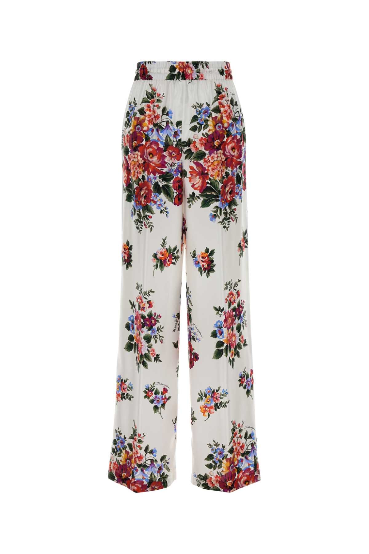Mazzfiorifbianco Trousers