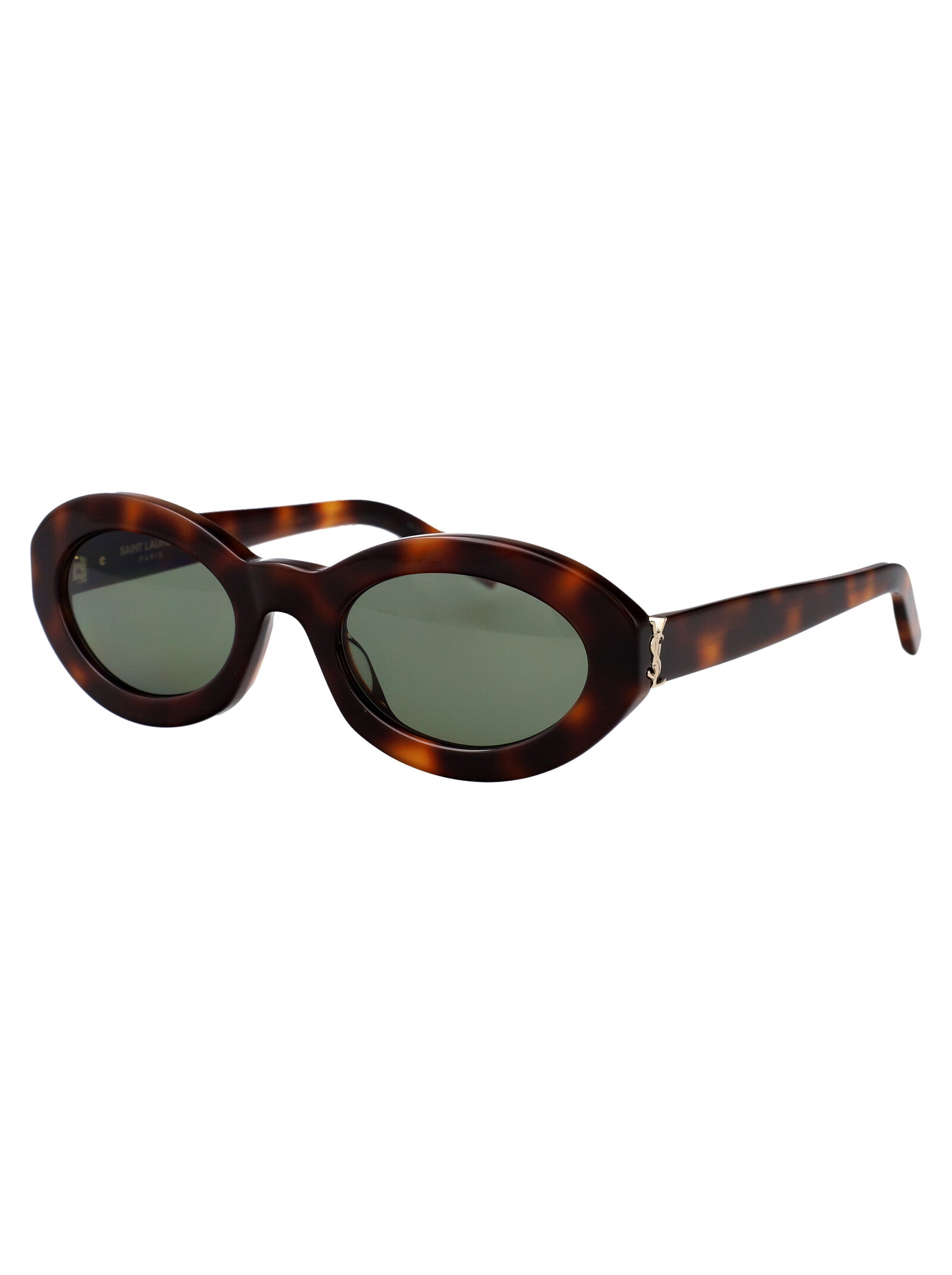 002 Havana Green Acetate Sunglasses