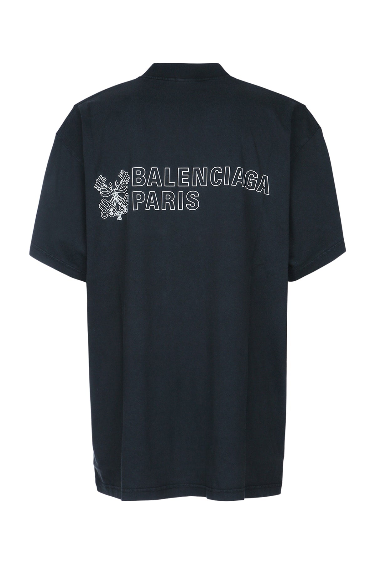 Fadedwashedblackw T Cotton T-shirt