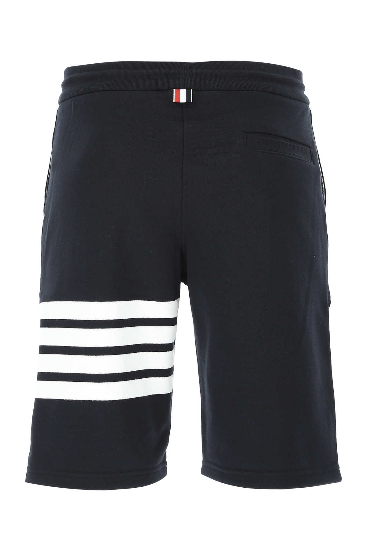 Dark Blue Cotton Bermuda Shorts 461