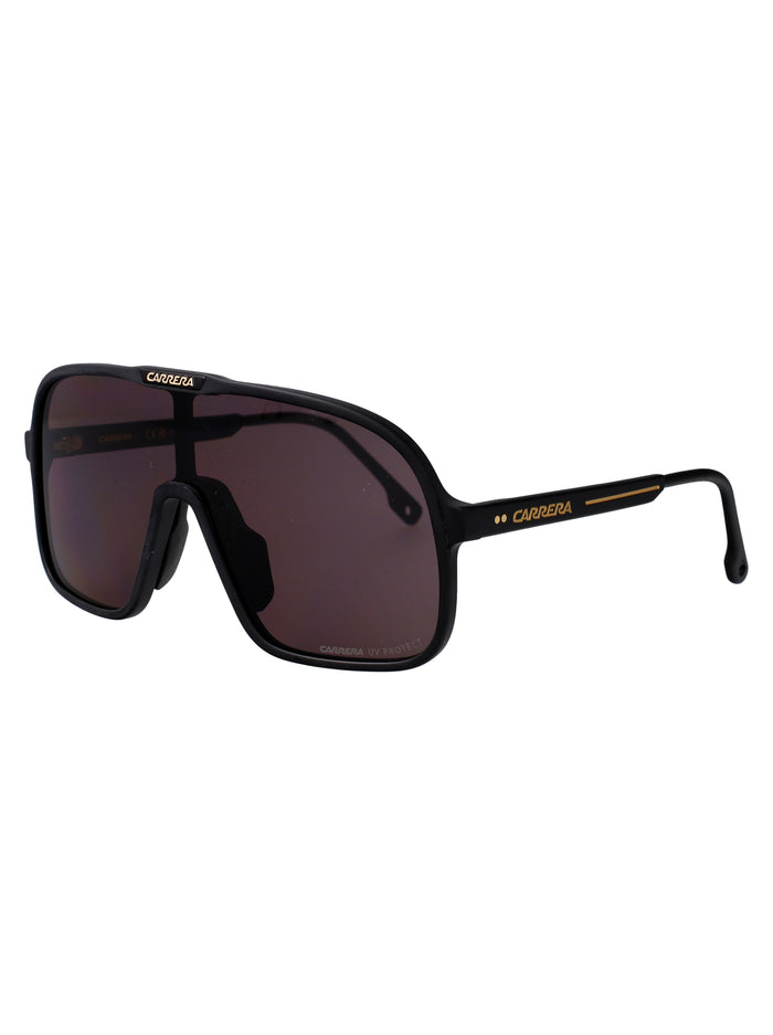C Sport 11-S I46 Matte Black Gold Acetate Sunglasses
