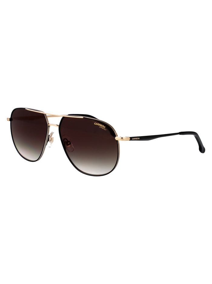 Carrera 363-S Rhl Gold Black 2 Stainless Steel Sunglasses