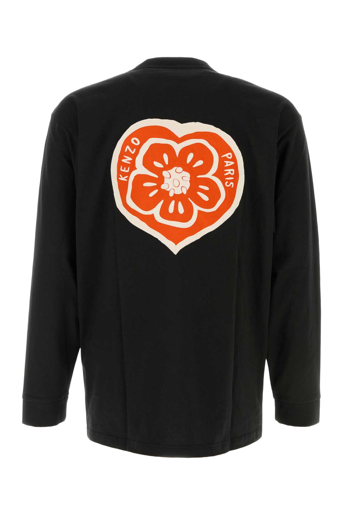 Black Cotton T-Shirt Exterior