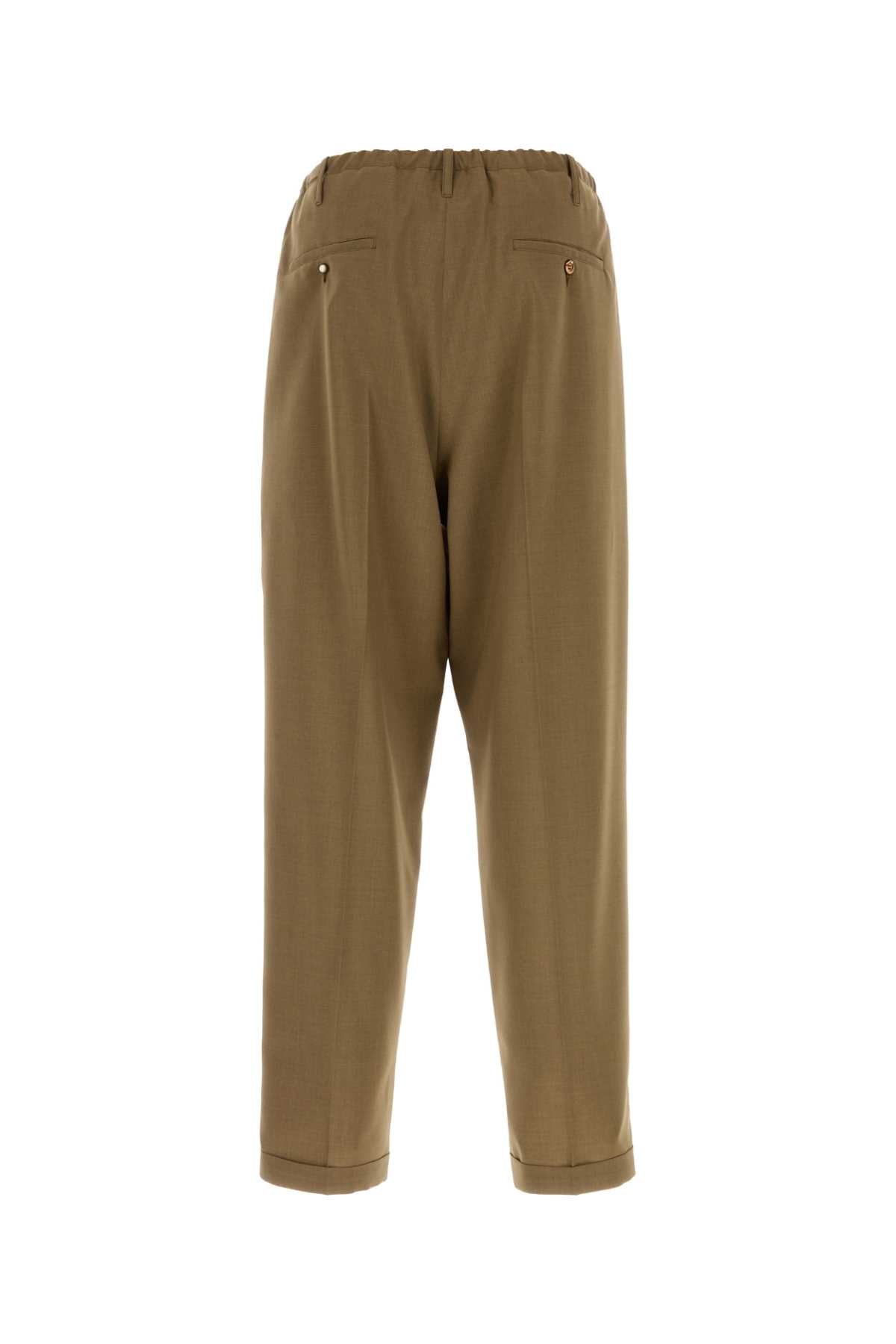 Cappuccino Twill People S Pant 26_beige Exterior: Polyester Pantaloni