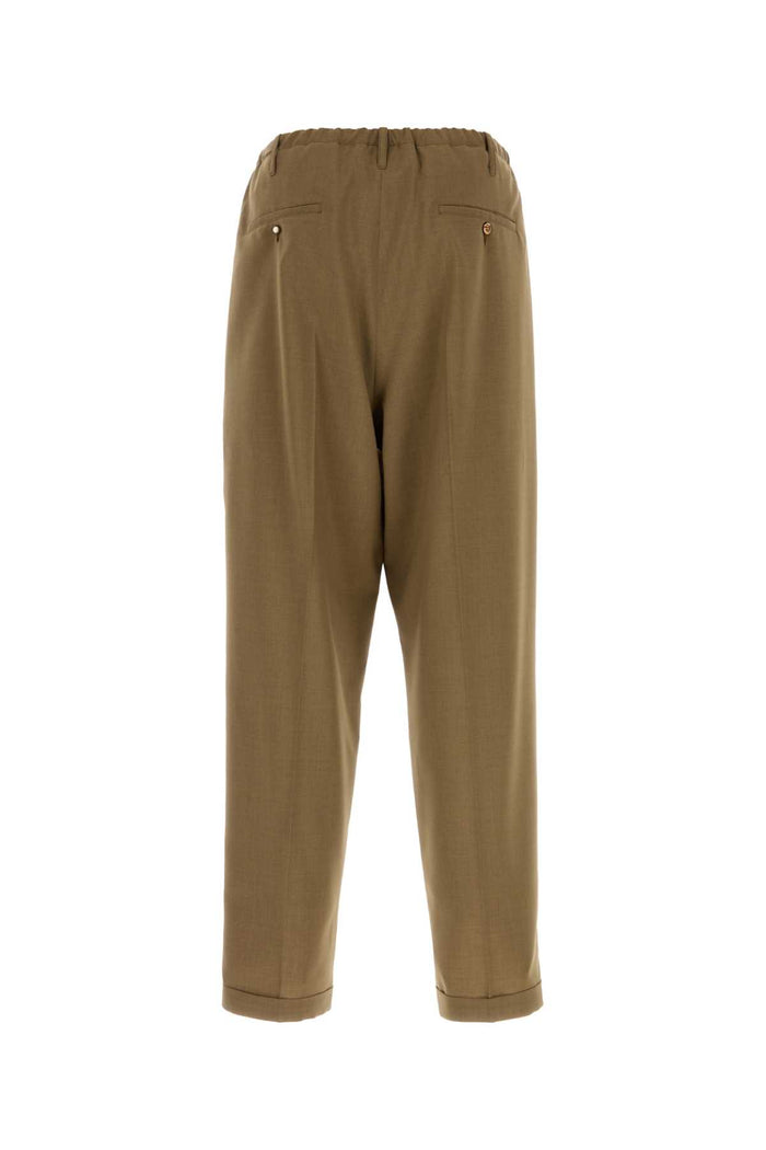 Cappuccino Twill People S Pant 26_beige Exterior: Polyester Pantaloni