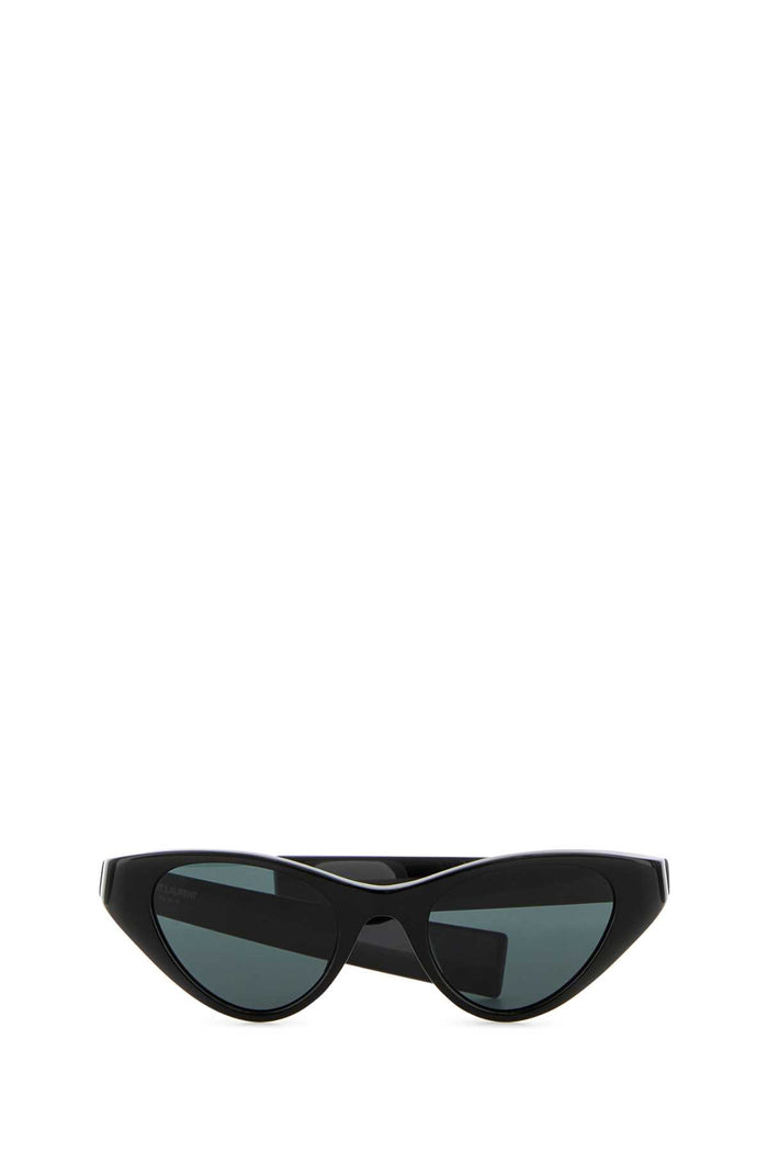 Black Acetate Sl M144 Sunglasses Blacklightgoldblack Exterior: Occhiali Da Sole