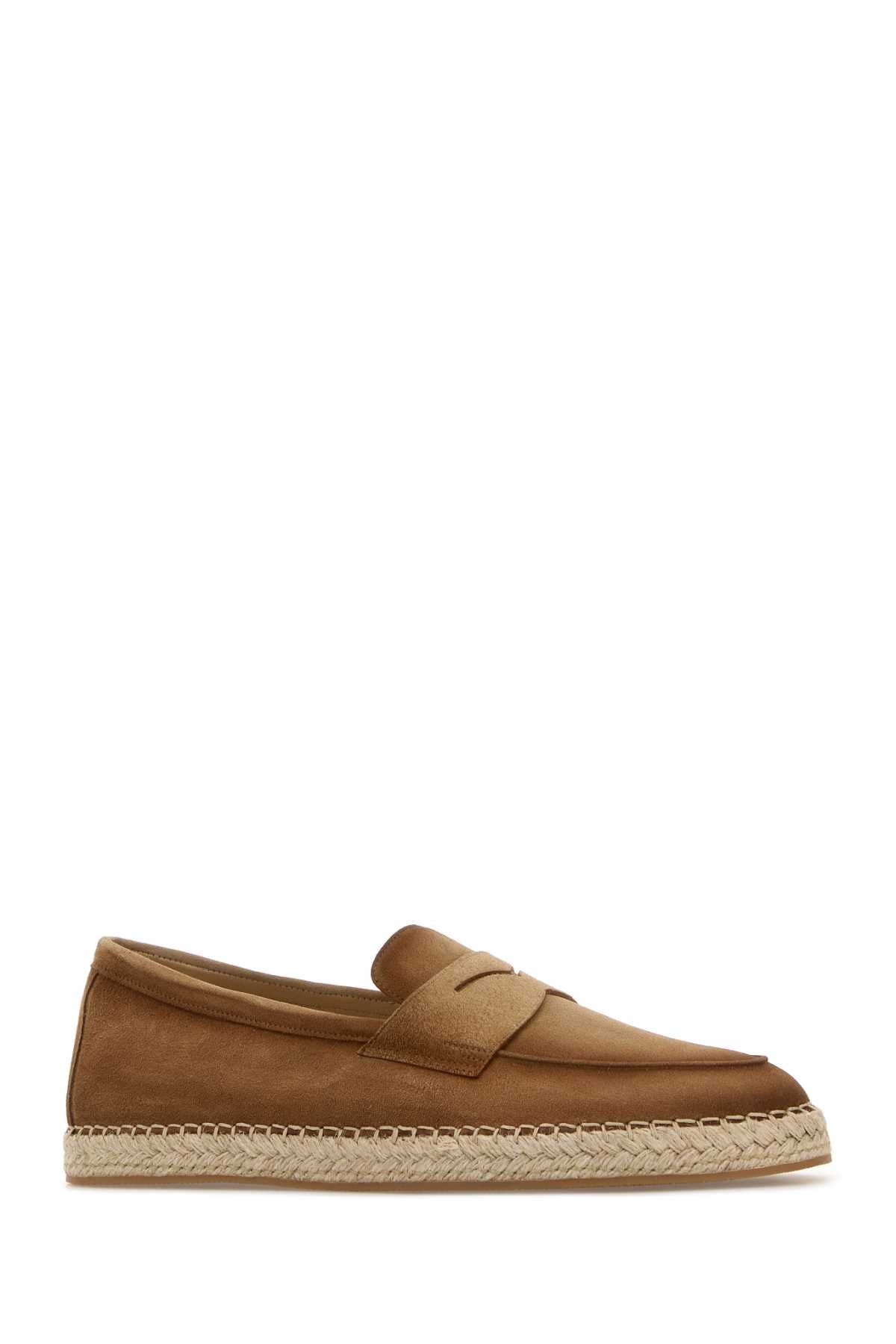 Camel Suede Carlo Espadrilles Beige Espadrillas