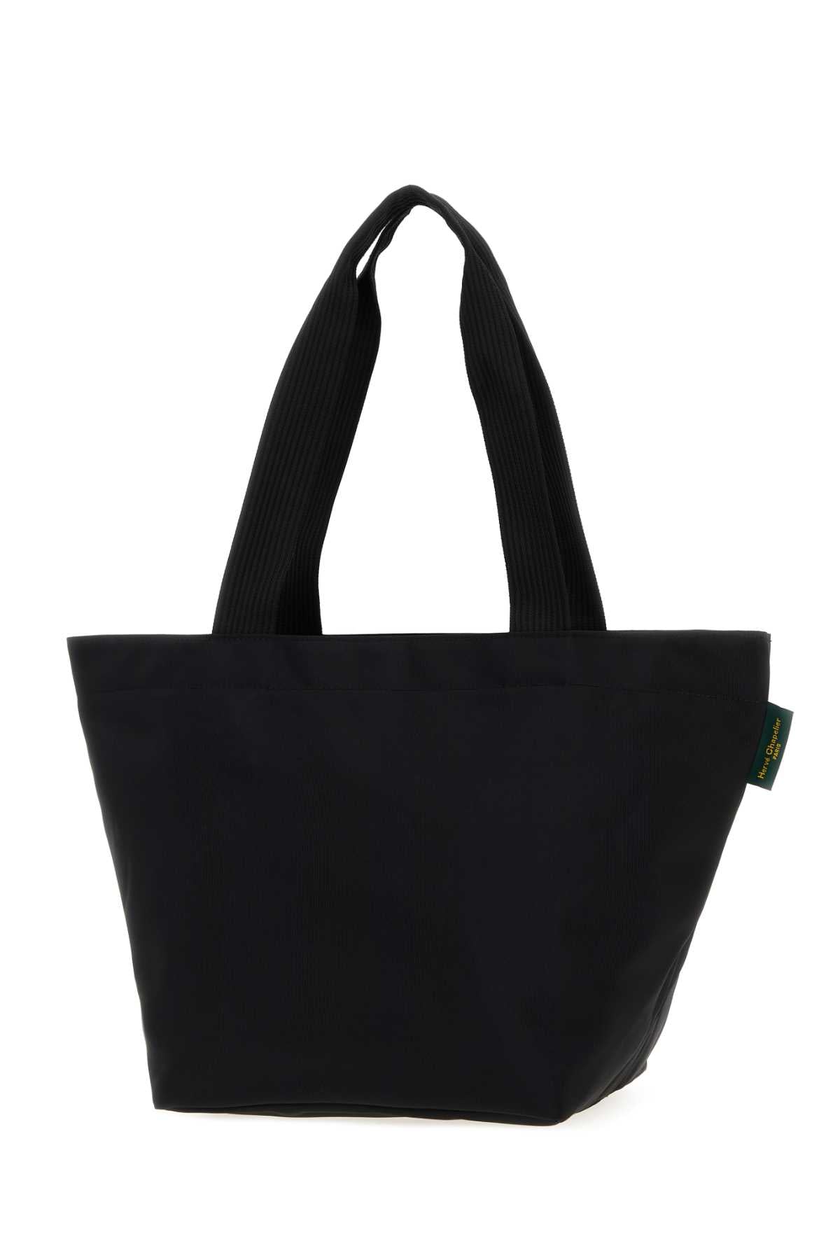 Black Canvas Shopping Bag 0909 Borse A Mano
