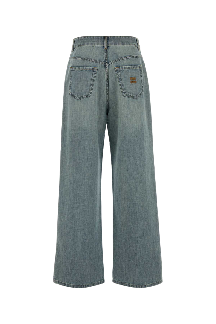 Denim Jeans Celeste Exterior: Cotton