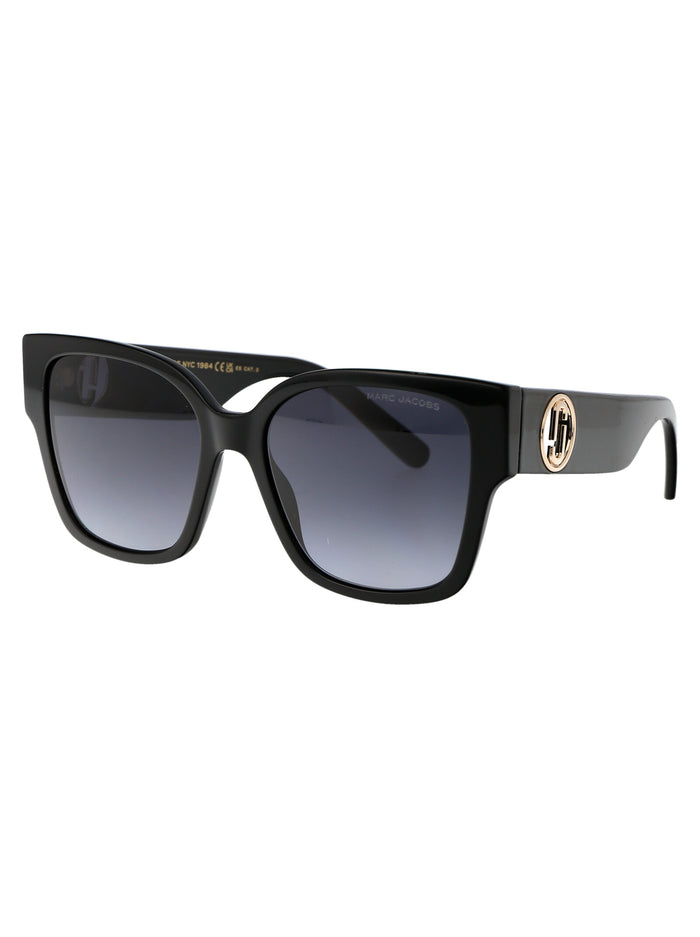 Marc 698-S 807 Black Acetate Sunglasses