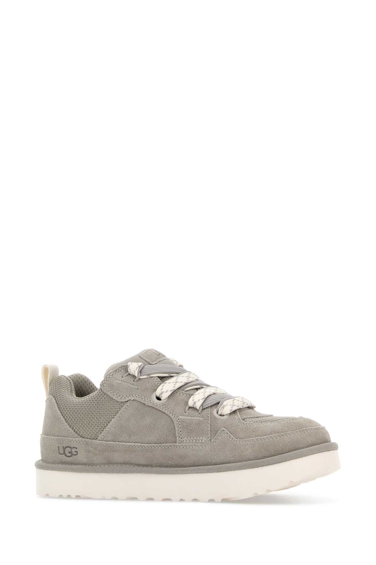 Grey Suede Lowmel Sneakers Campfire Upper Material Leather