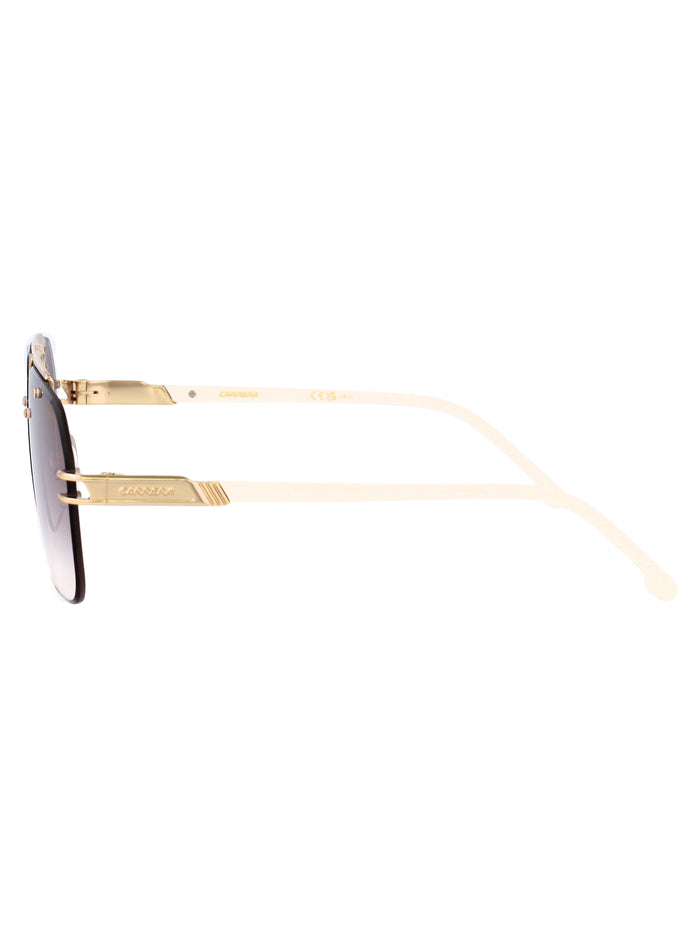 Carrera 1054-S Gold Ivory Metal Sunglasses