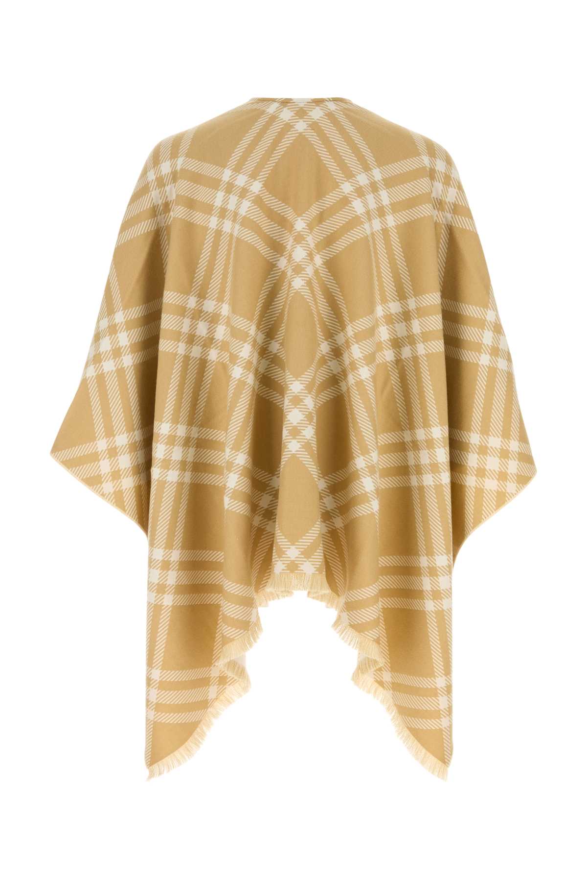 Sand Wool Mulberry Silk Cashmere Cappotti