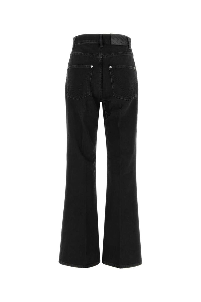 Black Denim Jeans Exterior: Cotton