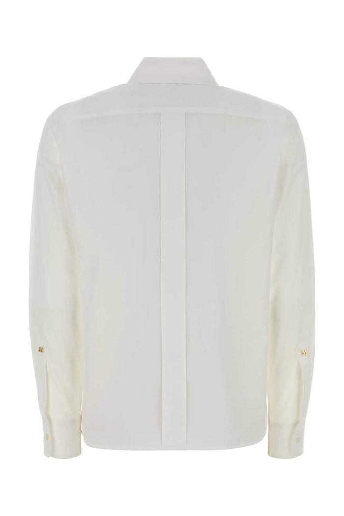 2611111101600 001 Bianco Ottico Exterior: Cotton Camicie