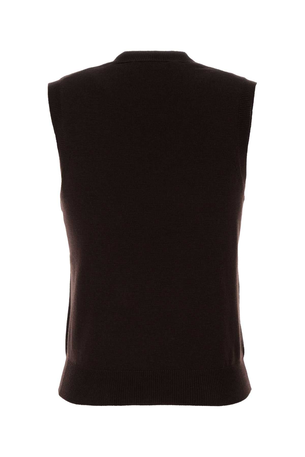 Cacao Exterior: Virgin Wool Maglieria